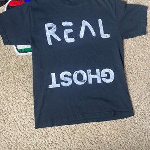 REAL BUY "REAL GHOST" HANDPAINTED TSHIRT